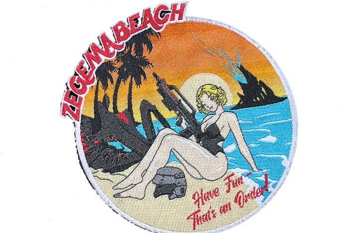 Weapons Grade Waifus Zegema Beach Morale Patch