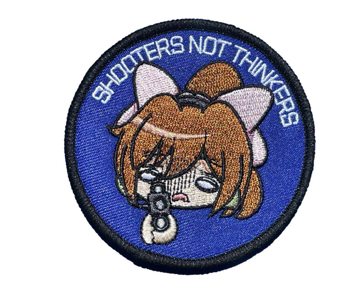Weapons Grade Waifus Shooters Not Thinkers Morale Patch - Airsoft Extreme