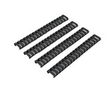 Ladder rail cover, 17 slot, pair