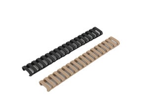 Airsoft Extreme AEX Ladder rail cover, 17 slot, pair