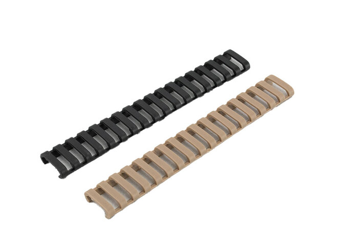 Ladder rail cover, 17 slot, pair