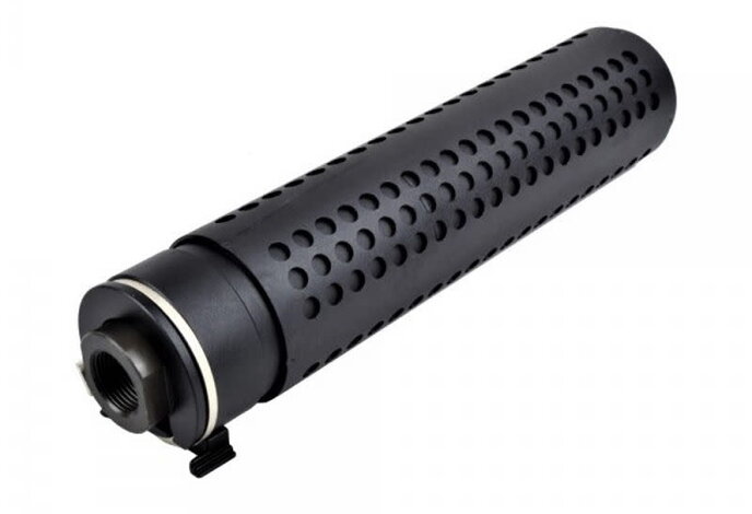 Big Dragon KAC Style QD 175mm Silencer with Flash Hider Black