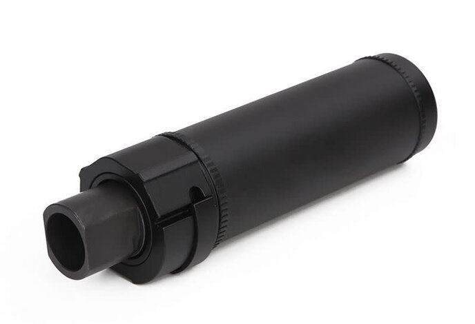 Big Dragon 118mm QD Quick Detach Silencer with Flash Hider, Black