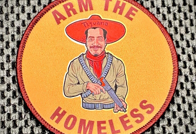 Tactical Outfitters Ed’s Manifesto - Sneakreaper Industries “Arm The Homeless” Morale Patch