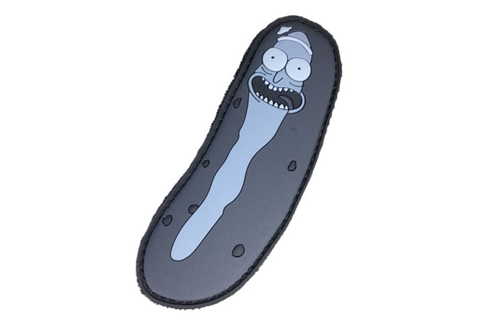 Tactical Outfitters PICKLE RICK - Blackout PVC Morale Patch 