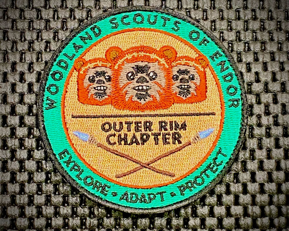 Tactical Outfitters Woodland Scouts Of Endor Morale Patch Airsoft Extreme tactical-outfitters-woodland-scouts-of-endor-morale-patch-airsoft-extreme