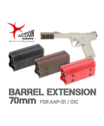 ASG ASG AAP Short Barrel Extension, 14mm CCW