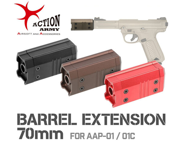 ASG ASG AAP Short Barrel Extension, 14mm CCW