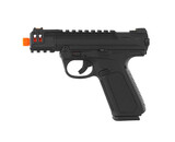 Action Army AAP-01C Green Gas Pistol, Semi / Full-Auto, Black