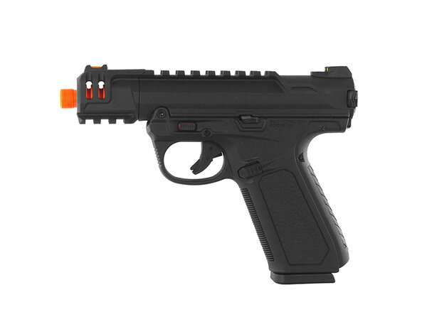 Action Army Action Army AAP-01C Green Gas Pistol, Semi / Full-Auto, Black