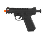 Action Army AAP-01C Green Gas Pistol, Semi / Full-Auto, Black