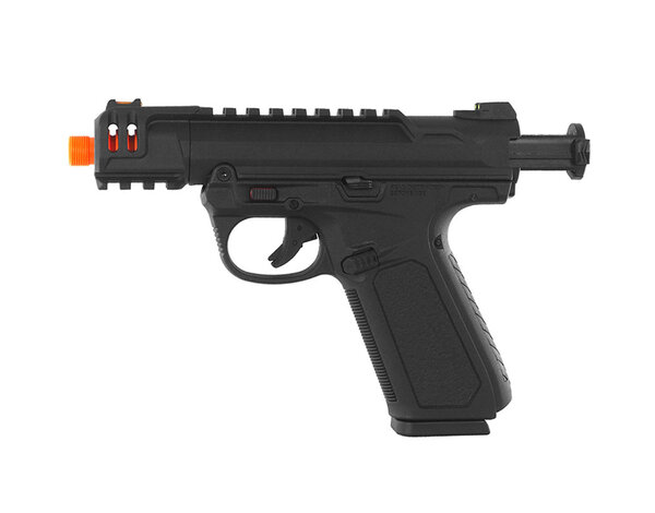 Action Army Action Army AAP-01C Green Gas Pistol, Semi / Full-Auto, Black