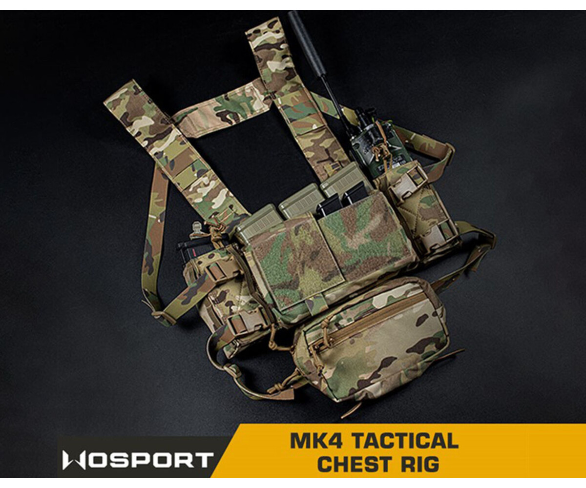 Wosport MK4 Tactical Chest Rig - Airsoft Extreme