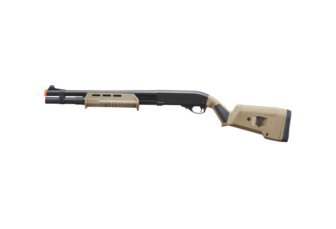Golden Eagle M870 MP M-LOK Style 3/6-Shot Pump Action Gas Shotgun