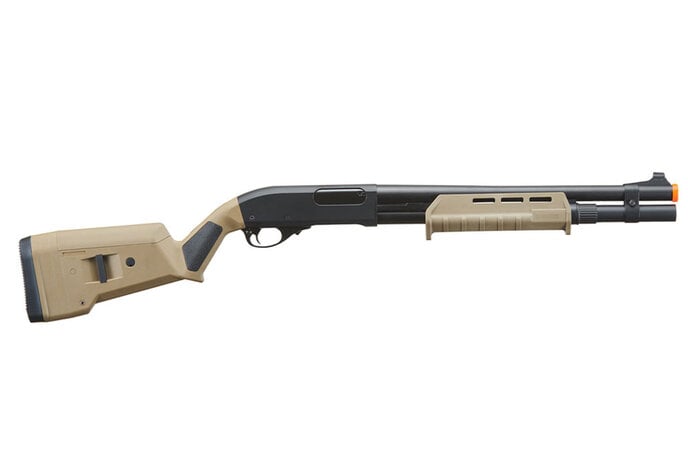 Golden Eagle M870 MP M-LOK Style 3/6-Shot Pump Action Gas Shotgun