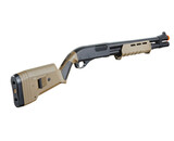 Golden Eagle M870 MP M-LOK Style 3/6-Shot Pump Action Gas Shotgun