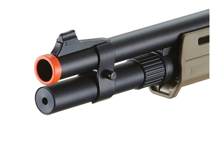 Golden Eagle M870 MP M-LOK Style 3/6-Shot Pump Action Gas Shotgun