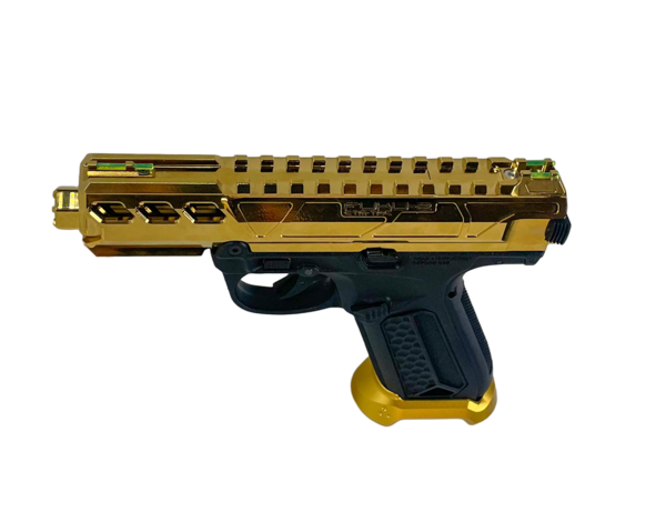 Airsoft Extreme AEX Custom GOLD FINGER Action Army AAP-01 Gas Blowback Custom Gun