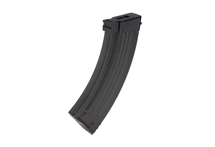 AK-47 metal 150 round mid cap magazine, black
