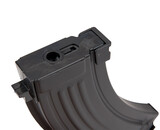 AK-47 metal 150 round mid cap magazine, black