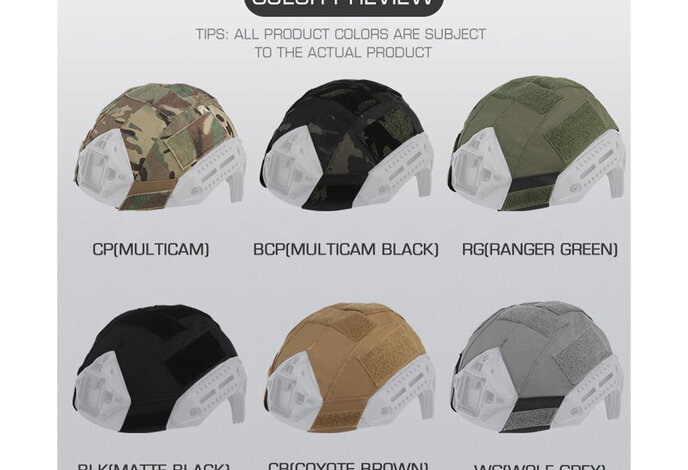 Wosport Assault Helmet Cover (For MK Helmet)