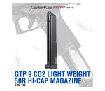 G&G G&G SMC9/GTP9 50 round Lightweight CO2 Pistol Magazine