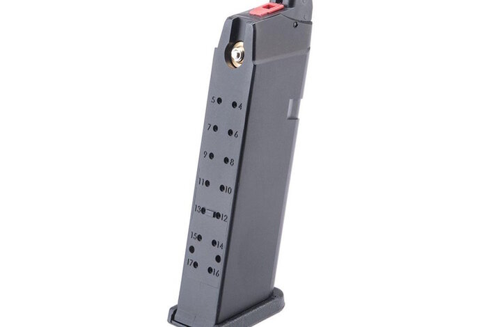 WE 17 GALAXY 25 rnd Green Gas Airsoft Magazine