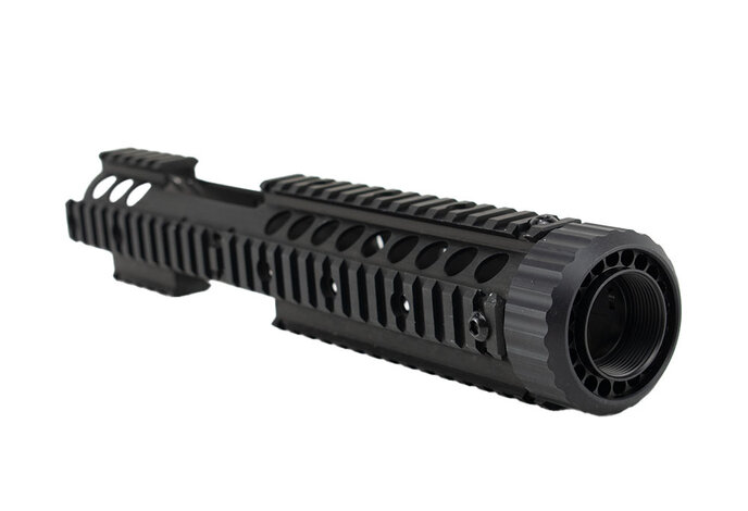 JG Free float picatinny handguard for front sight post