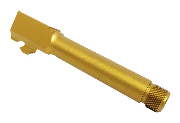 Pro-Arms 14mm CCW Threaded Barrel for Umarex Glock G19X and G45 Gold