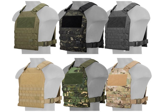 Lancer Tactical Basic Plate Carrier 1000D Nylon
