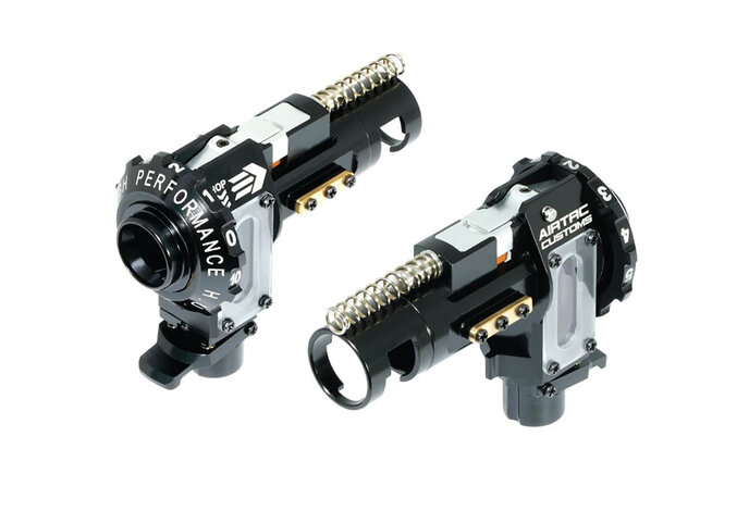 Airtac x MAXX ATPRO CNC aluminum M4 hop up chamber, blackout