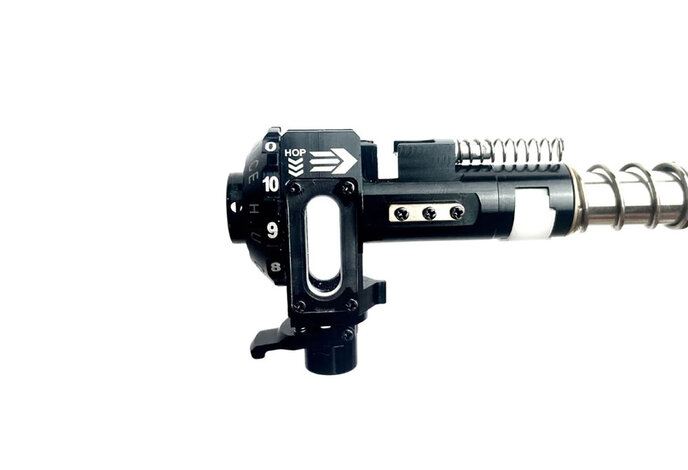 Airtac x MAXX ATPRO CNC aluminum M4 hop up chamber, blackout
