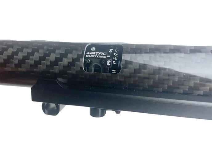 Airtac x MAXX ATPRO CNC aluminum M4 hop up chamber, blackout