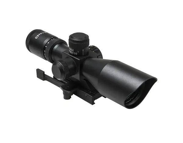 NcStar NcStar 2.5-10X40 Compact Tactical Scope with Quick Release Red/Green Mil-Dot Reticle