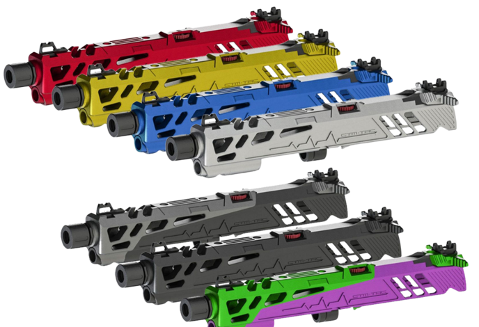 CTM TAC Flatline Split Slide Kit for Tokyo Marui Hi Capa 5.1
