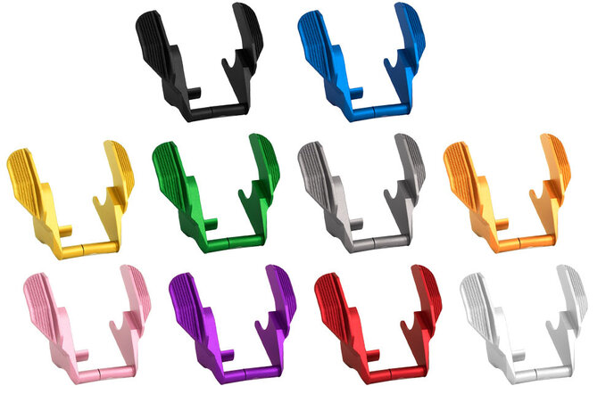 EDGE Custom ALBATROSS Aluminum Ambi Thumb Safeties for Tokyo Marui Hi Capa