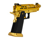 AEX Custom MINI JEFE – Tokyo Marui Hi Capa 4.3 GBB Pistol w/ EDGE & Dr. Black Upgrades, Gold