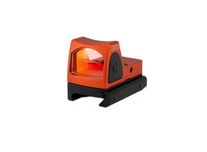 Airsoft Extreme AEX RMR Sight with Weaver Mount, Red Dot, Orange