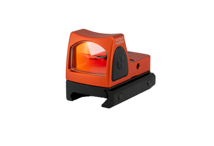 AEX RMR Sight with Weaver Mount, Red Dot, Orange