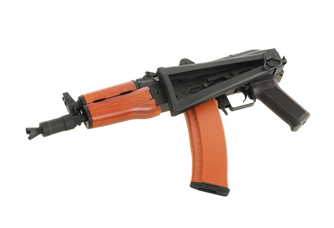 Cyma AKS-74U Stamped Steel Real Wood w/ Side Folding Stock