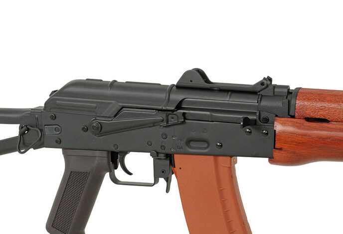 Cyma AKS-74U Stamped Steel Real Wood w/ Side Folding Stock