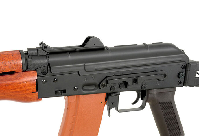 Cyma AKS-74U Stamped Steel Real Wood w/ Side Folding Stock