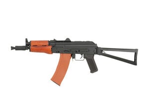 Double Eagle Airsoft AK 47 AEG ABS Polymer Edition w/ Folding Stock - WOOD