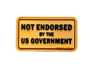 Tactical Outfitters Tactical Outfitters NOT ENDORSED BY THE US GOVERNMENT Morale Patch