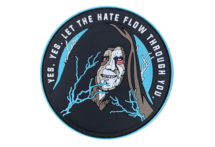 Violent Little Machine Shop YES, YES. LET THE HATE FLOW THROUGH YOU Morale Patch