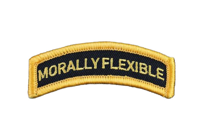 Tactical Outfitters Morally Flexible Morale Patch