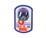 Violent Little Machine Shop TALK TO ME GOOSE TOP GUN PVC Morale Patch