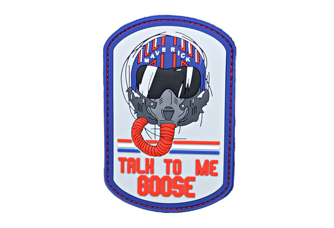 Violent Little Machine Shop TALK TO ME GOOSE TOP GUN PVC Morale Patch