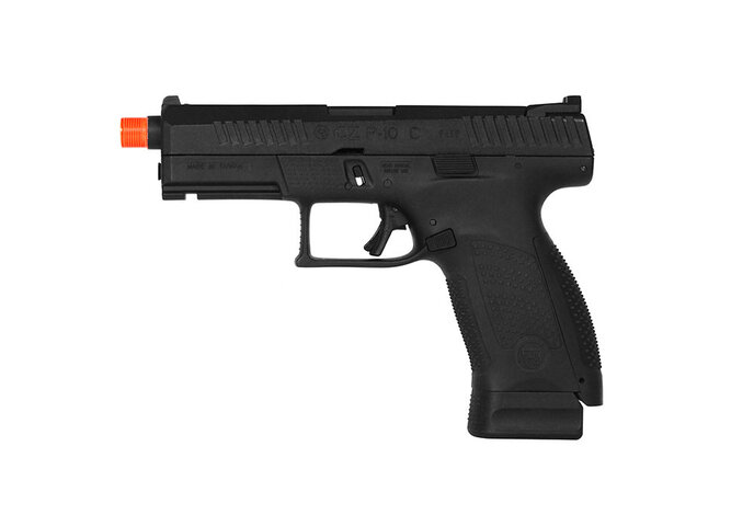 ASG CZ P-10 C Optic Ready GBB with CO2 Magazine and 14mm CCW Threaded Barrel