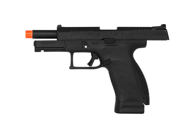 ASG CZ P-10 C Optic Ready GBB with CO2 Magazine and 14mm CCW Threaded Barrel